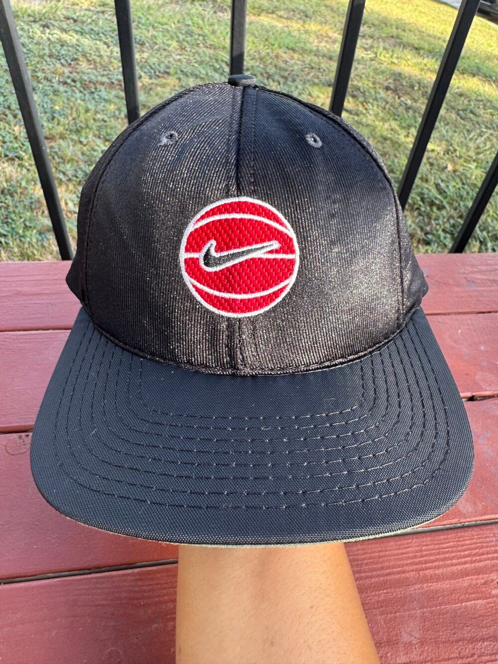 Vintage Nike Basketball Snapback Hat